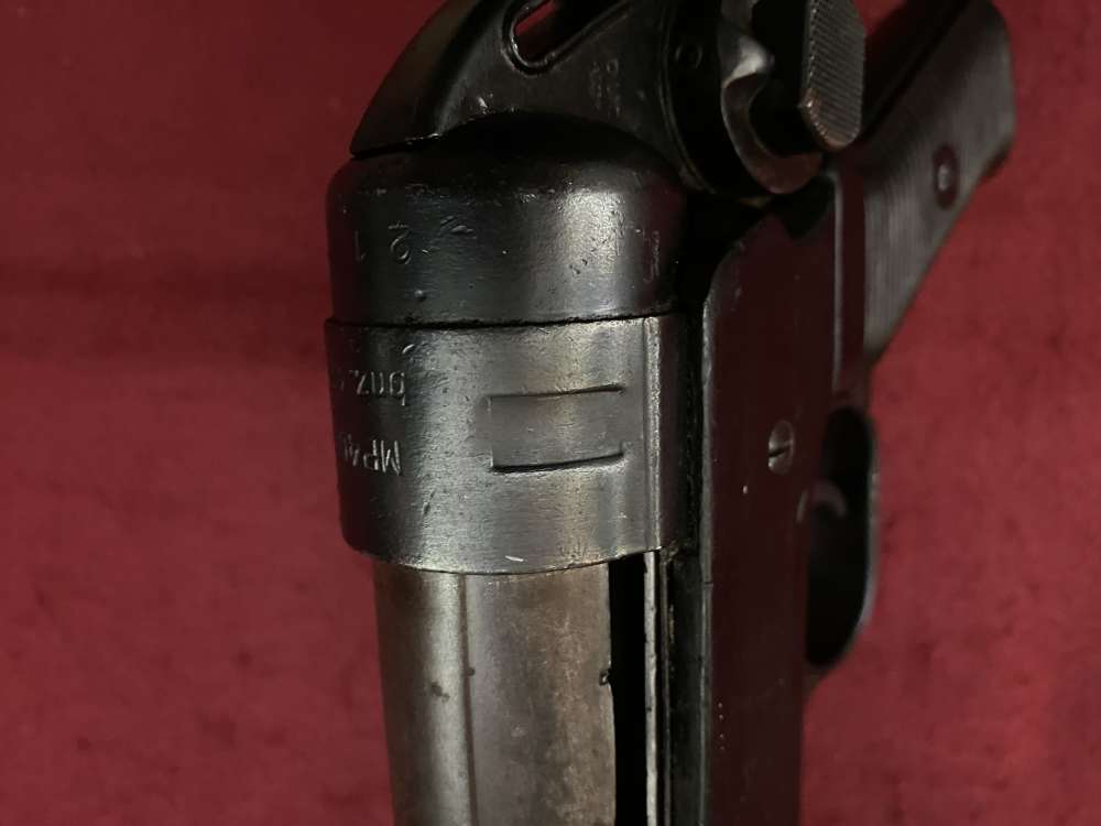 German MP-40 No LAW Letter Post Sample Machine Gun MP40 9mm, BNZ 43, WWII-img-110