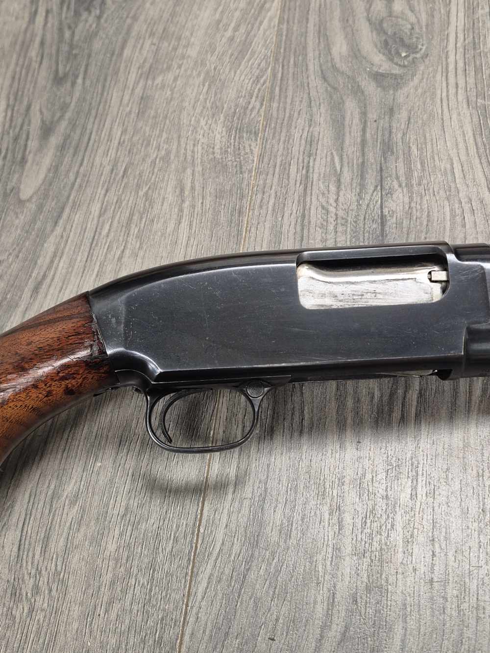 PENNY! VERY NICE WINCHESTER MODEL 12 PUMP SHOTGUN 16 GAIGE 1941 MADE 85%-img-20