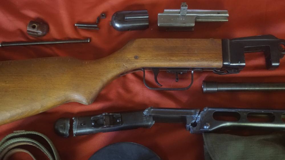 PPsh41 unissued complete parts kit barrel drum pouch and sling PPsh 41-img-0