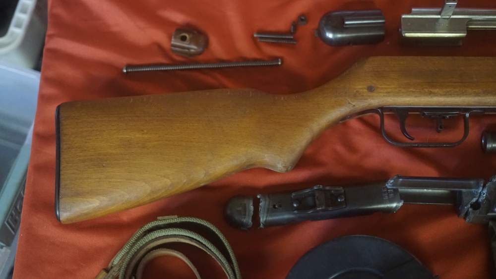 PPsh41 unissued complete parts kit barrel drum pouch and sling PPsh 41-img-5