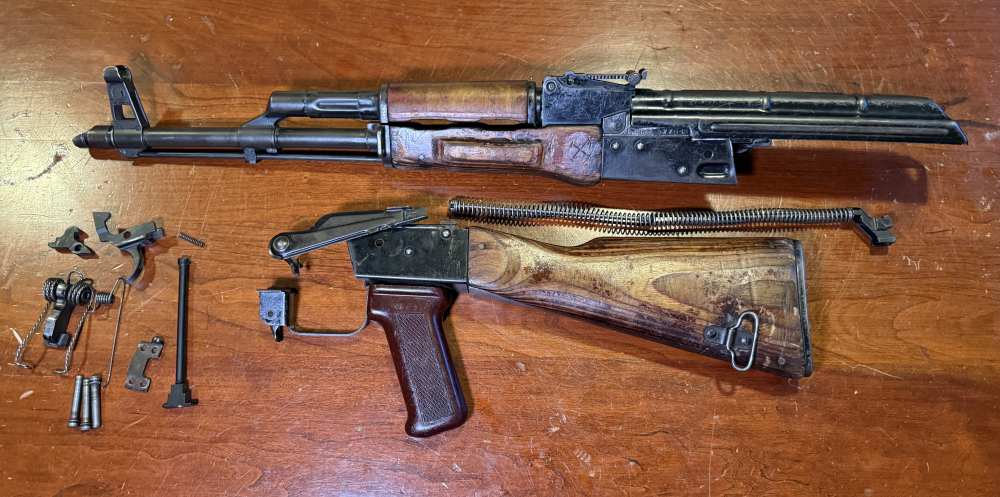1977 Izhmash AKM Parts Kit w/ Original Barrel - Matching/Correct -img-0