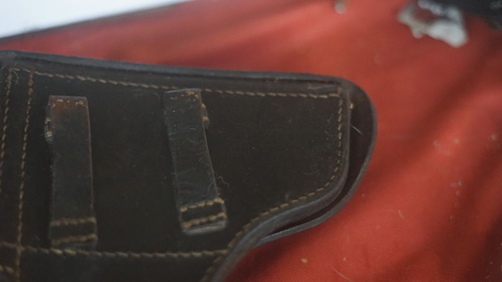 P38 WW2 hardshell holster marked bdr43 -img-2