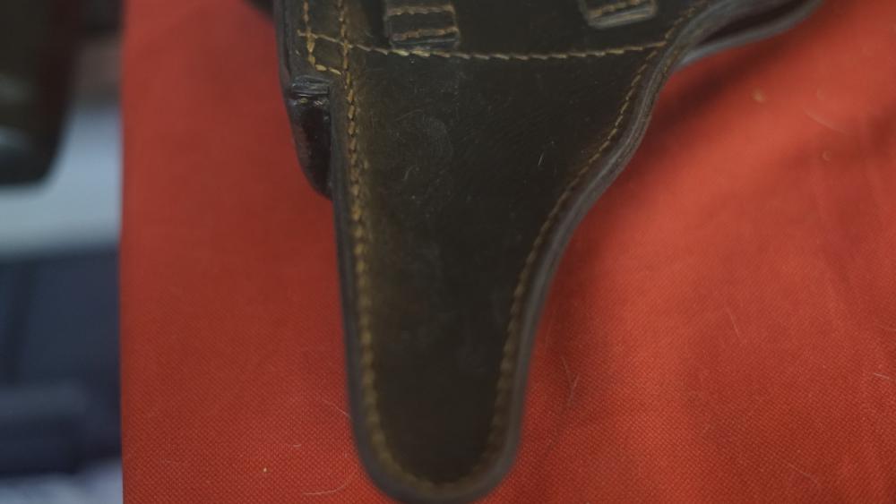 P38 WW2 hardshell holster marked bdr43 -img-6