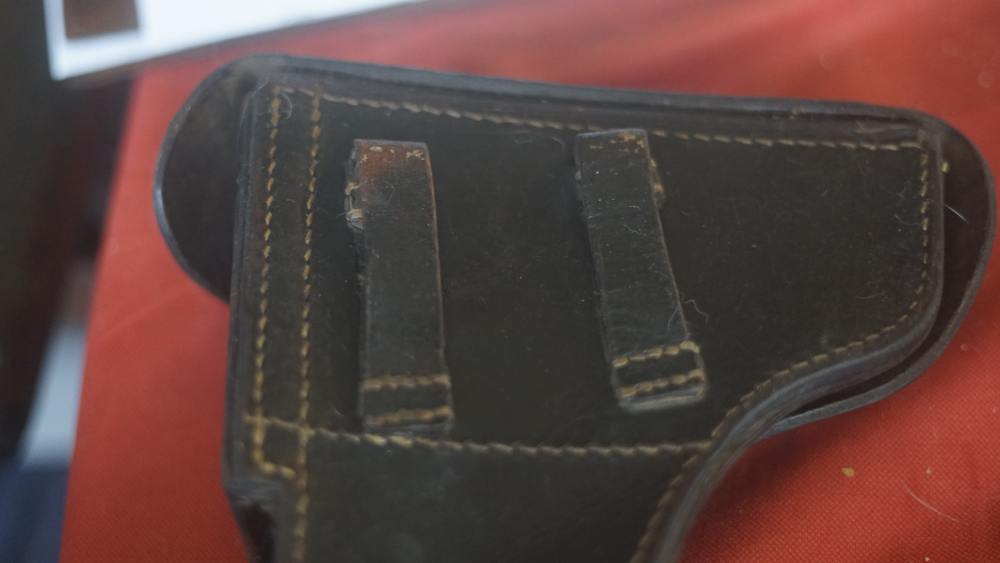 P38 WW2 hardshell holster marked bdr43 -img-3