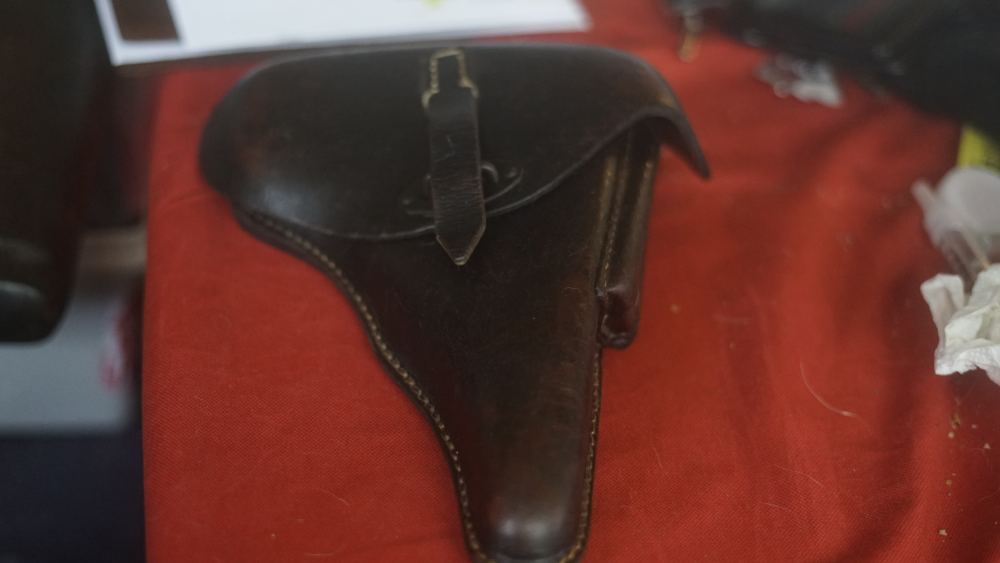 P38 WW2 hardshell holster marked bdr43 -img-0
