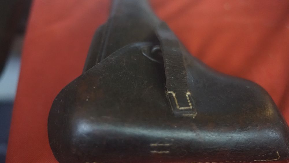 P38 WW2 hardshell holster marked bdr43 -img-7