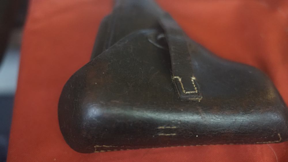 P38 WW2 hardshell holster marked bdr43 -img-5