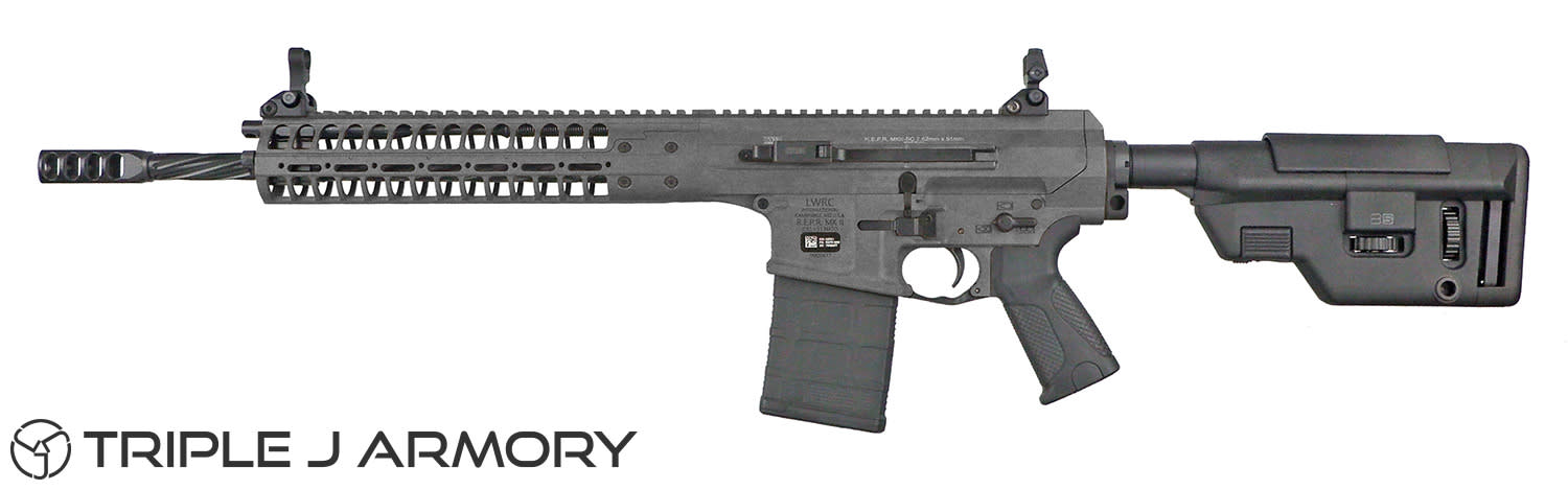 Lwrc Repr Mkii 762NATO .308 Win Rifle REPRMKIIR7TGF16SC Tungsten-img-1