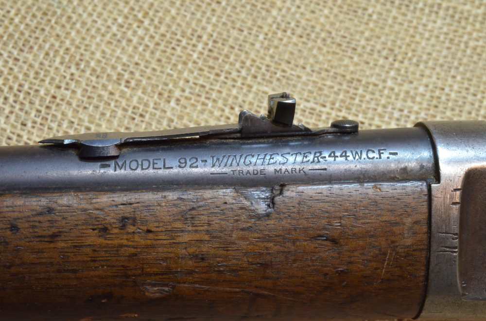 Winchester Model 92 .44-40 Carbine saddle ring 2nd year run-img-6
