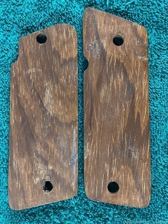 ARGENTINE BALLESTER MOLINA ROSEWOOD HANDCRAFTED GRIPS like new GUARANTE FIT-img-1