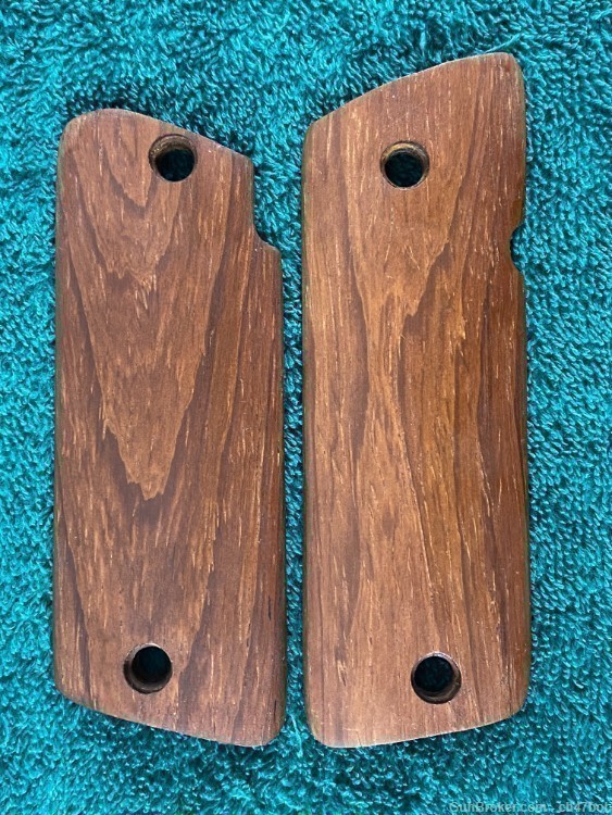 ARGENTINE BALLESTER MOLINA ROSEWOOD HANDCRAFTED GRIPS like new GUARANTE FIT-img-0