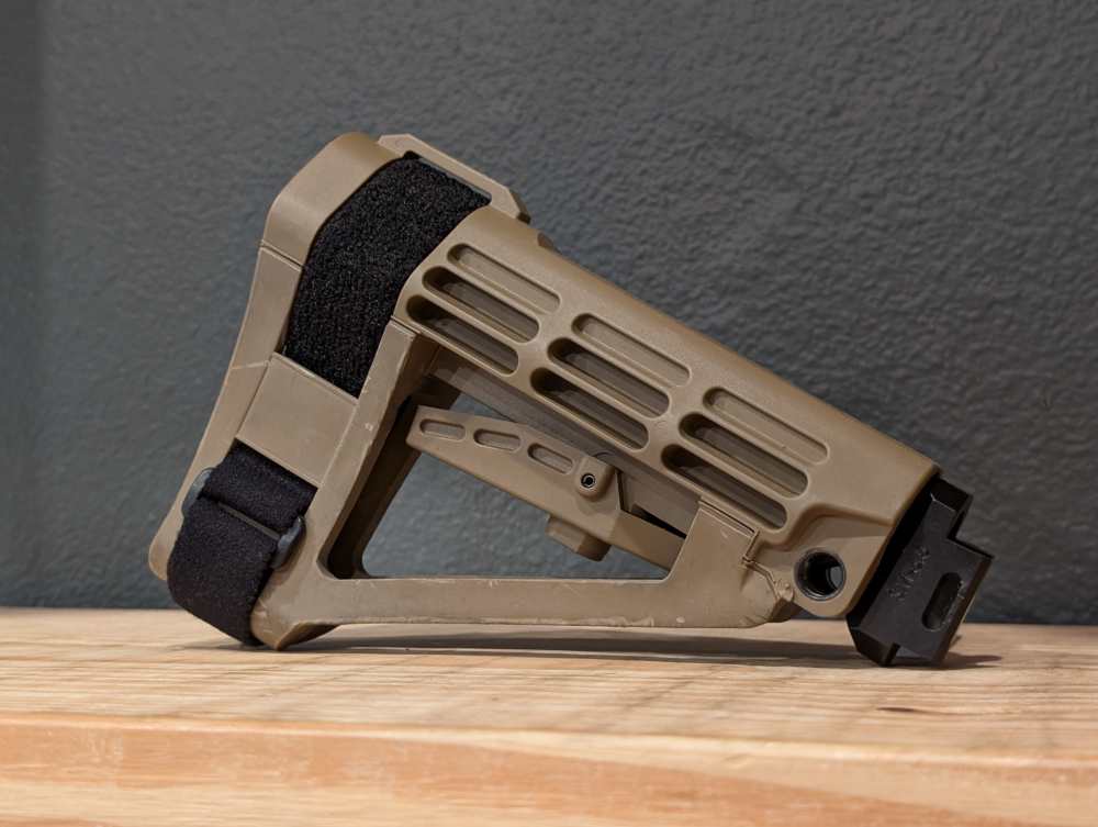 JMac Customs ST-6 for 5.5mm Folding AKs w/ FDE SB Tactical Brace - SBA4-img-3