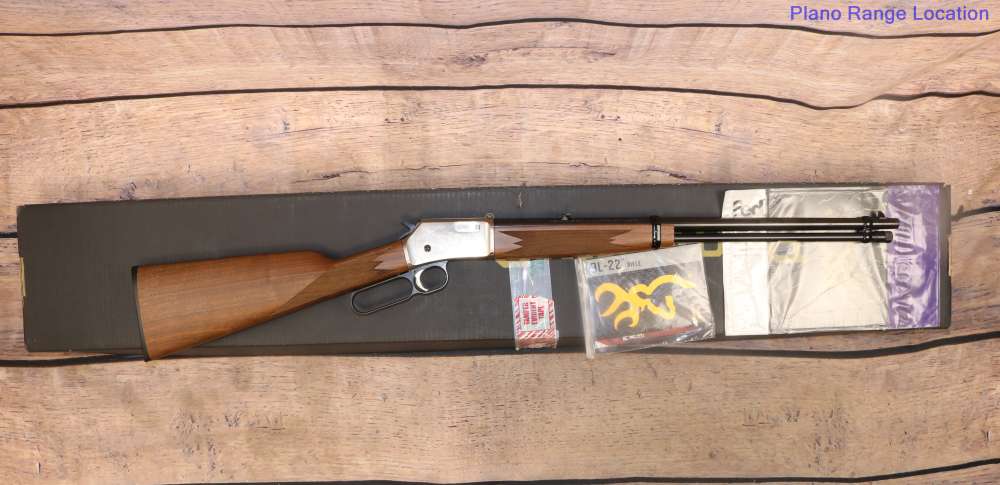 Browning BL-22 Grade II 2 .22LR Satin Nickel Like New Gorgeous Japan-img-0