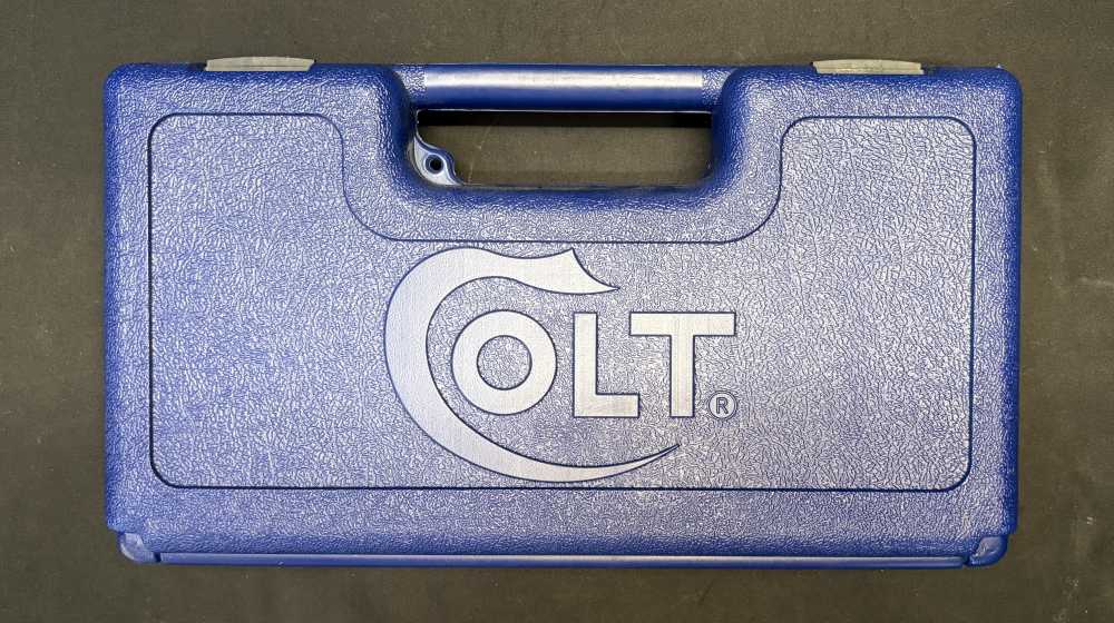 Factory New Colt Blue Box OEM Factory 1911 Python Delta Revolver Case BOX -img-0