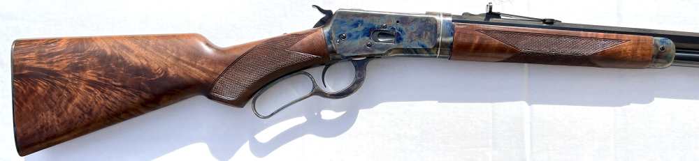 Winchester 1892 Deluxe Case Color 45 Colt Octagon T/D NIB 2026 Nice Wood-img-3