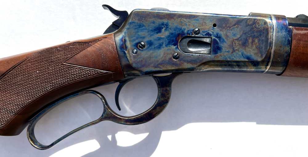 Winchester 1892 Deluxe Case Color 45 Colt Octagon T/D NIB 2026 Nice Wood-img-8