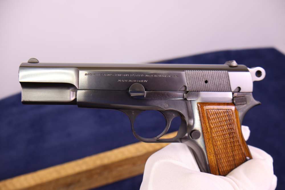 COLLECTOR GRADE BROWNING HI-POWER T-SERIES 9MM UNFIRED & UNRACKED? 1968 C&R-img-9