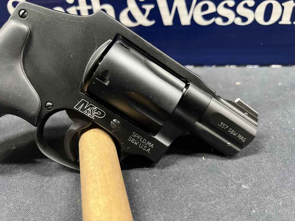 Smith and Wesson 340 M&P Double action revolver 357 mag 1.875” NOS S&W-img-4