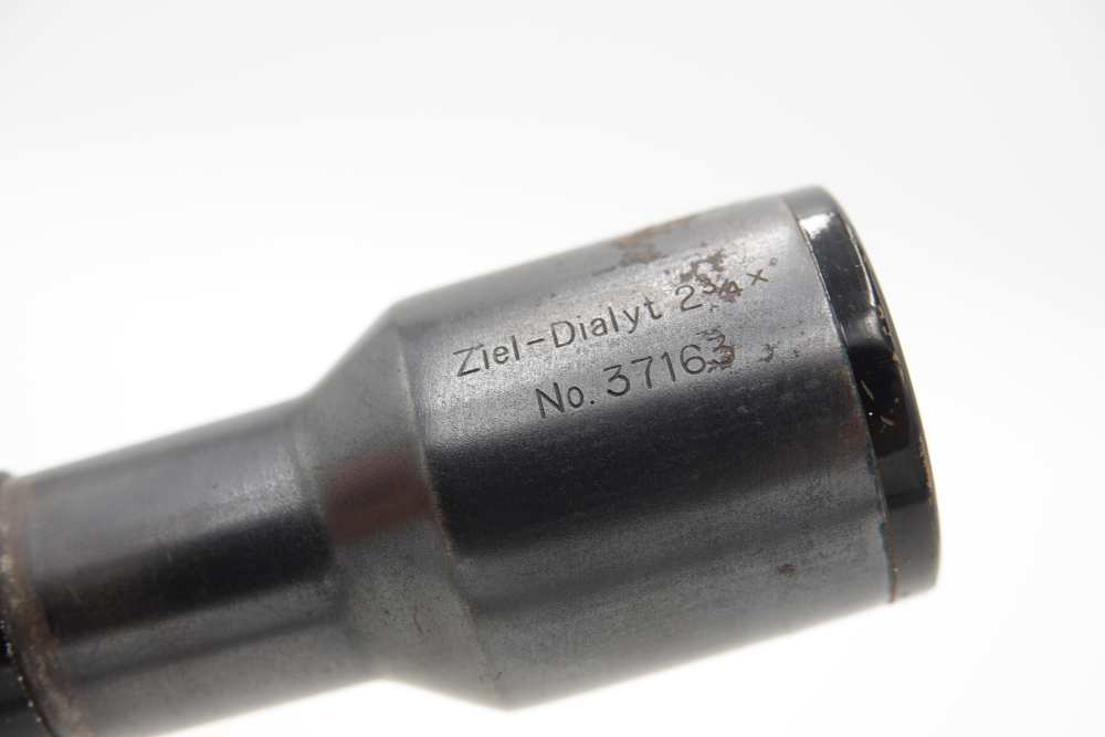 Hensoldt Wetzlar Ziel-Dialyt 2 3/4x 2.75 WW2 Rifle Scope-img-18
