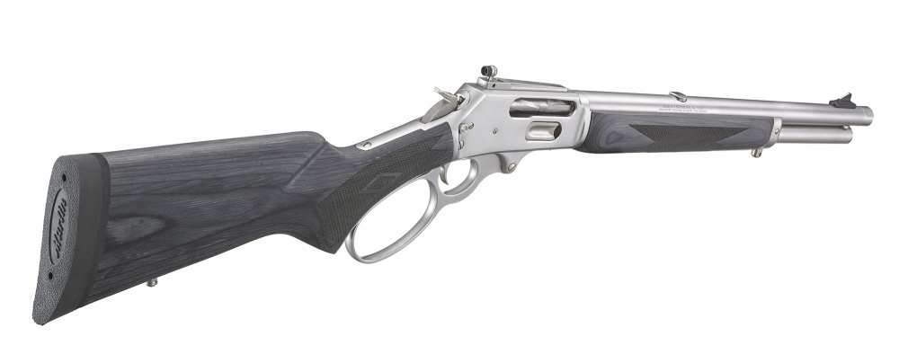 MARLIN 1895 TRAPPER Lever Action Rifle 45-70 Govt Threaded Drilled Tapped-img-4