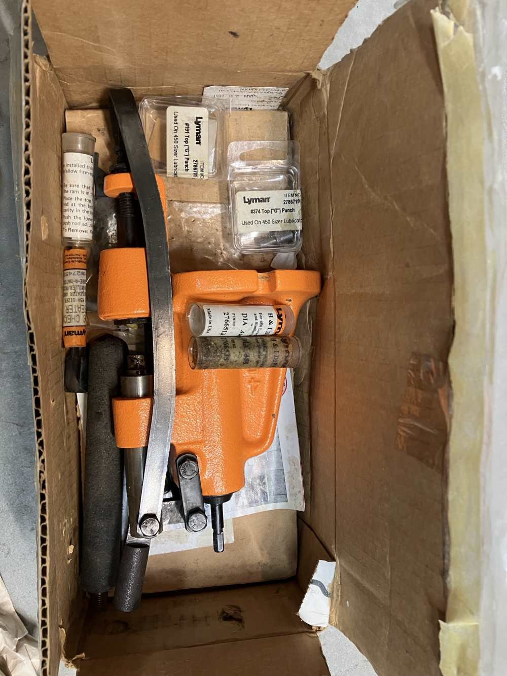  Lyman 4500 Bullet Sizing & Lubricating Press-img-0