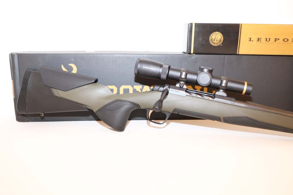 Browning X-Bolt 2 .358 Winchester – Leupold _ Hornady - Bufflao Bore Ammo-img-1
