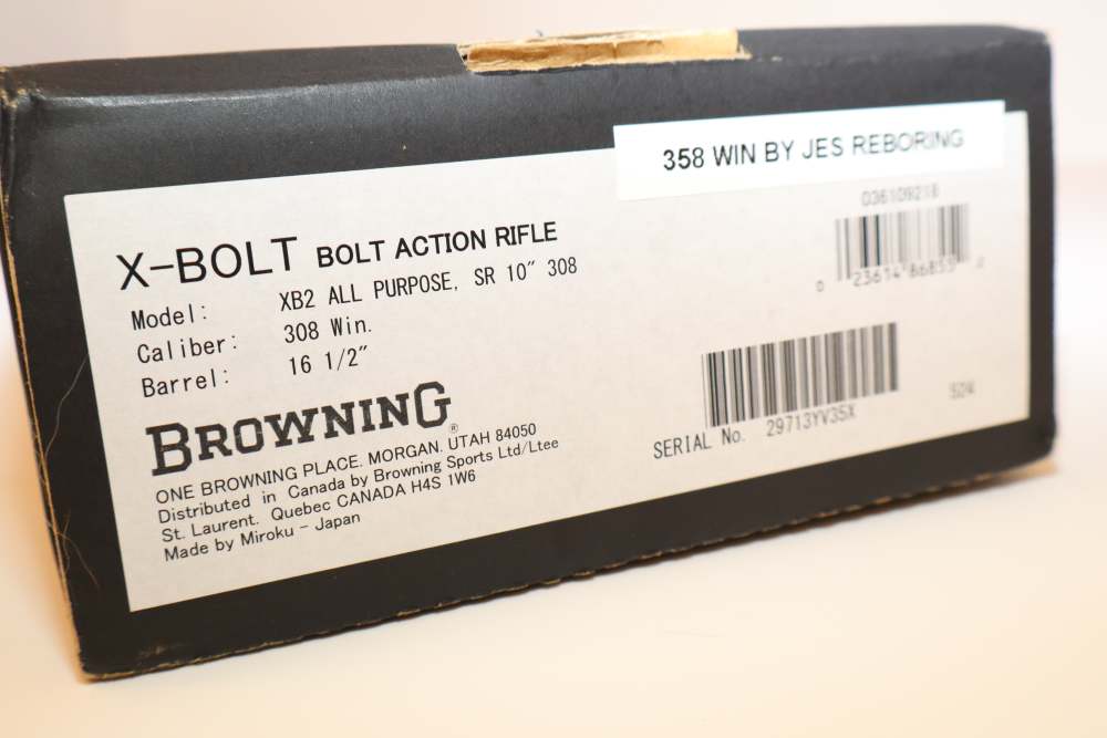 Browning X-Bolt 2 .358 Winchester – Leupold _ Hornady - Bufflao Bore Ammo-img-26