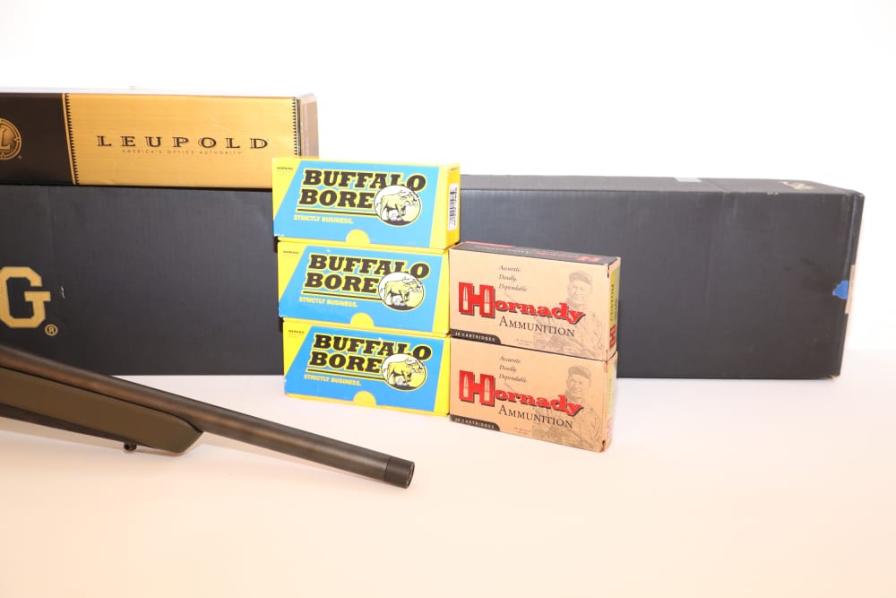 Browning X-Bolt 2 .358 Winchester – Leupold _ Hornady - Bufflao Bore Ammo-img-2