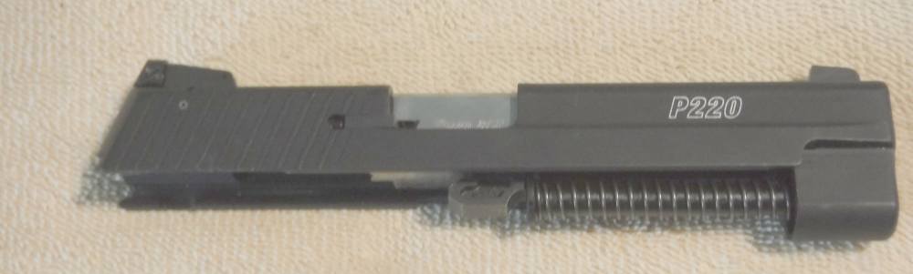SIG SAUER P220 .22 CONVERSION SLIDE ASSEMBLY.  EXC. CONDITION!-img-0