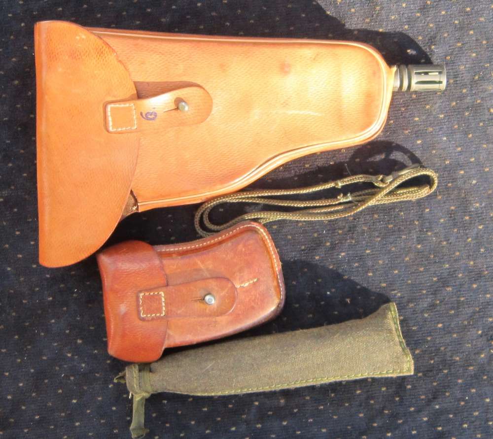 Vz61 Skorpion parts kit w/threaded barrel w/SHOULDER, all the mags,&holster-img-12