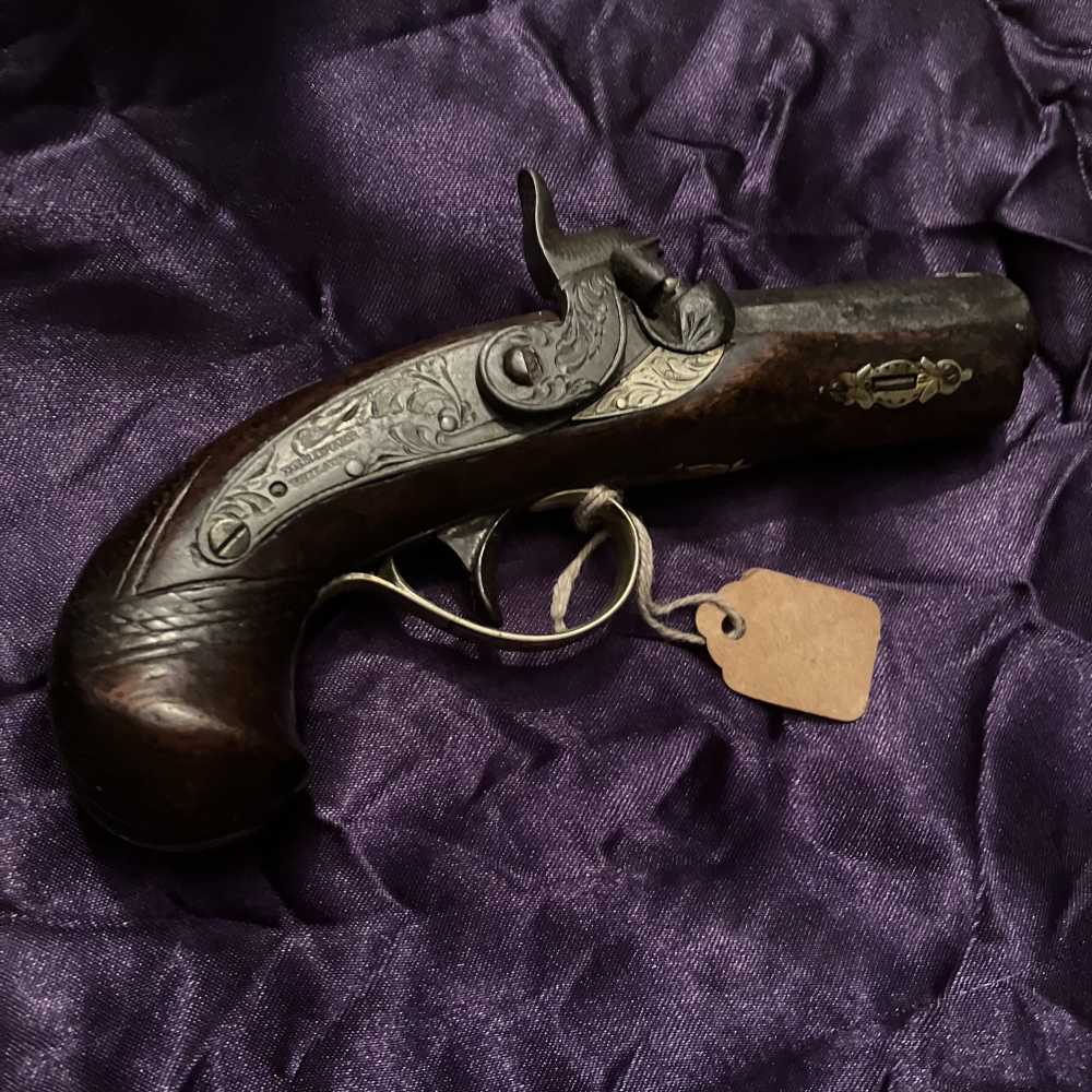 Derringer 41cal Deluxe Caplock Pistol-img-0