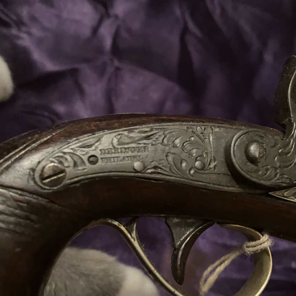 Derringer 41cal Deluxe Caplock Pistol-img-1