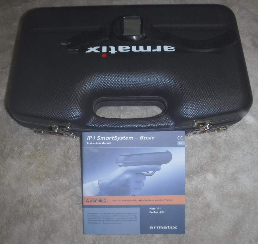 RARE ARMATIX IP1 "SMART GUN" .22 PISTOL.  BRAND NEW W/ ACCESS.  EXC!-img-3