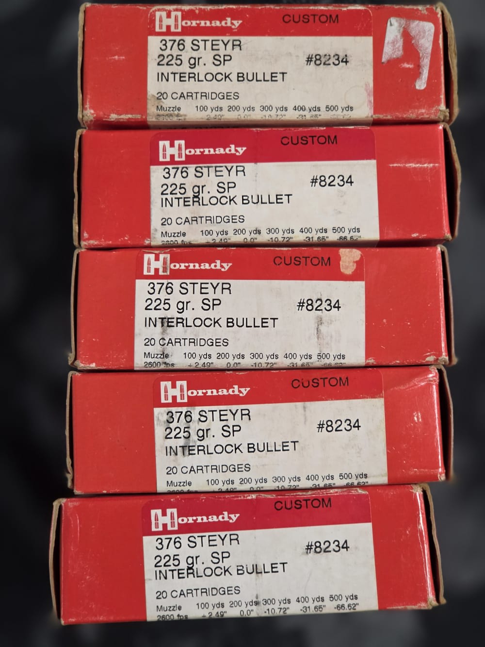 Hornady .376 Steyr 225 Gr. SP Interlock-img-0