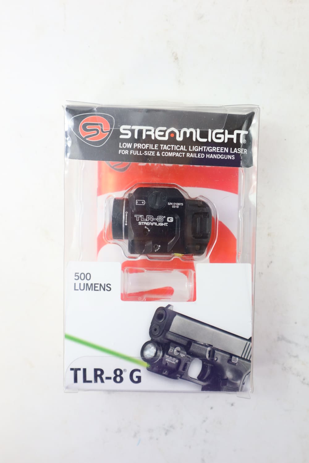Like New Streamlight TLR-8 Light and Laser Combo in Original Packaging-img-0