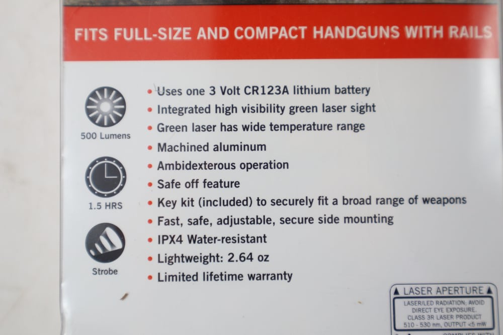 Like New Streamlight TLR-8 Light and Laser Combo in Original Packaging-img-2
