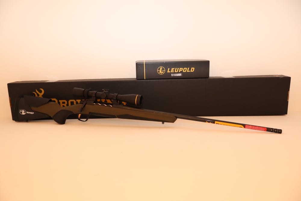 Browning X-Bolt 2 RMEF 7mm PRC – 24" Barrel – O.D. Green – Leupold VX-3HD-img-0