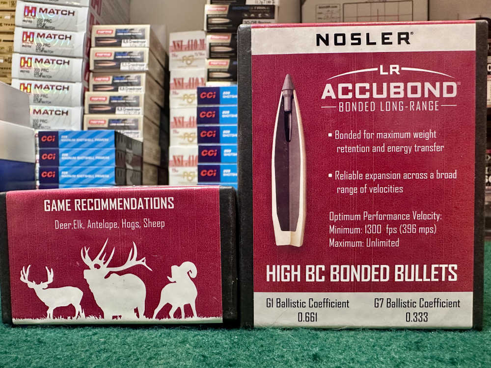 200 qty 30 cal 210 gr Nosler Accubond LR  High BC Long Range bullets .308"-img-1