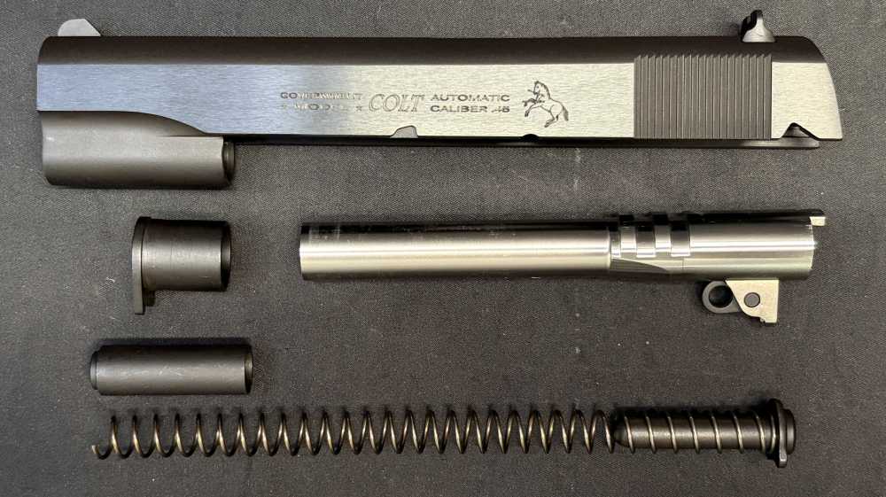 Colt Blued 1911 Govt Series 70 45acp Complete Slide & NM Barrel Kit Layaway-img-0