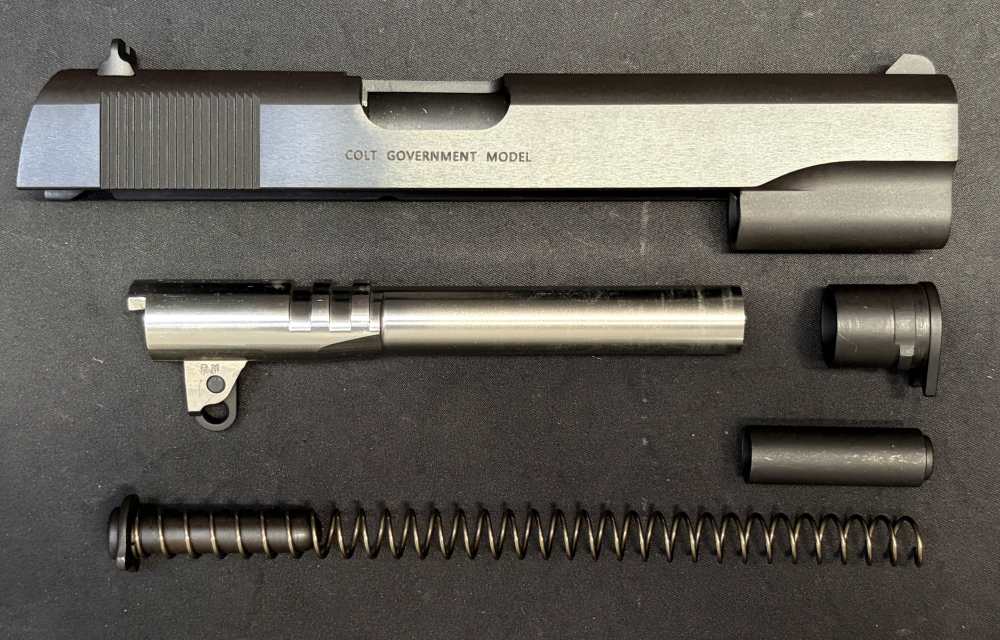 Colt Blued 1911 Govt Series 70 45acp Complete Slide & NM Barrel Kit Layaway-img-3