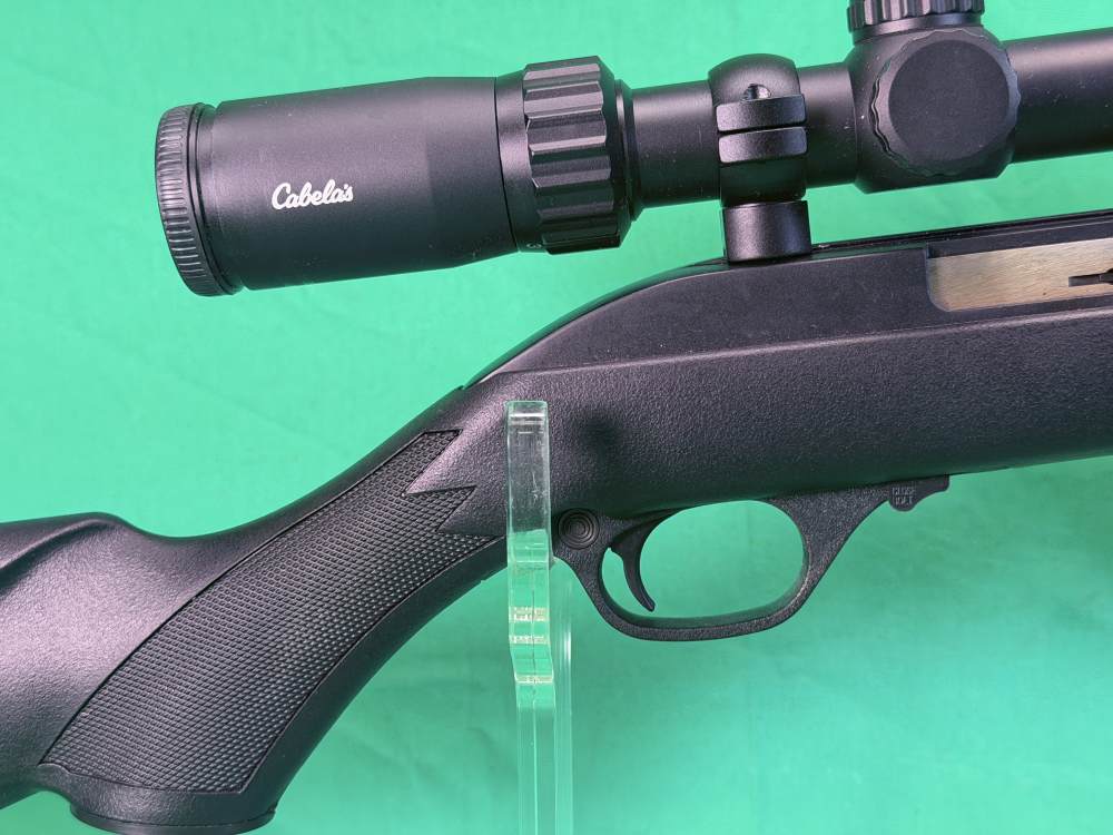 Marlin Model 60 .22lr Black Synthetic Cabela’s Scope 22 Semi Aut0-img-3