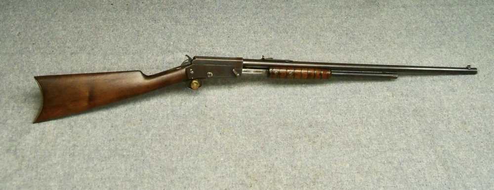 MARLIN No 27-S PUMP .25 RF BRIGHT BORE TAKEDOWN NICE-img-1