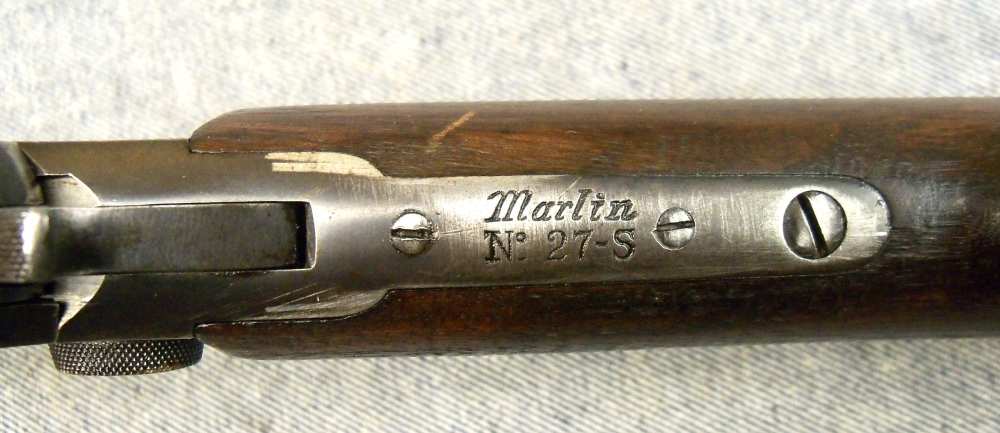 MARLIN No 27-S PUMP .25 RF BRIGHT BORE TAKEDOWN NICE-img-18