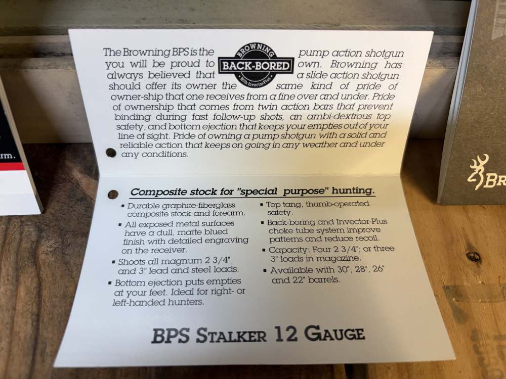 Browning BPS Stalker 12ga enhanced receiver -img-24