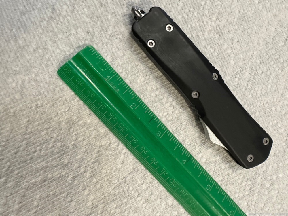 Large Black OTF Auto Knife-img-1