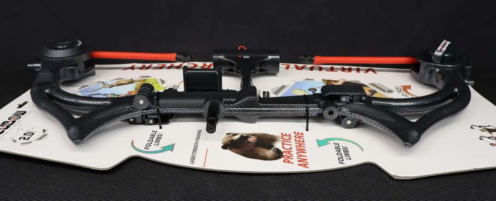 ACCUBOW 2.0 CARBON FIBER ARCHERY TRAINING BOW, NEW-IN-BOX, PENNY!-img-2