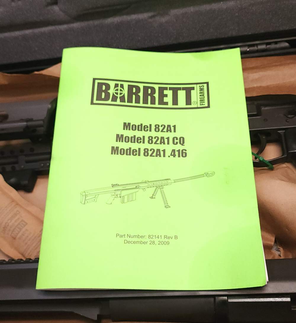 MINT STUNNER Barrett 13316 82A1 50BMG M82A1 50 BMG 29" Black Layaway NEW-img-37