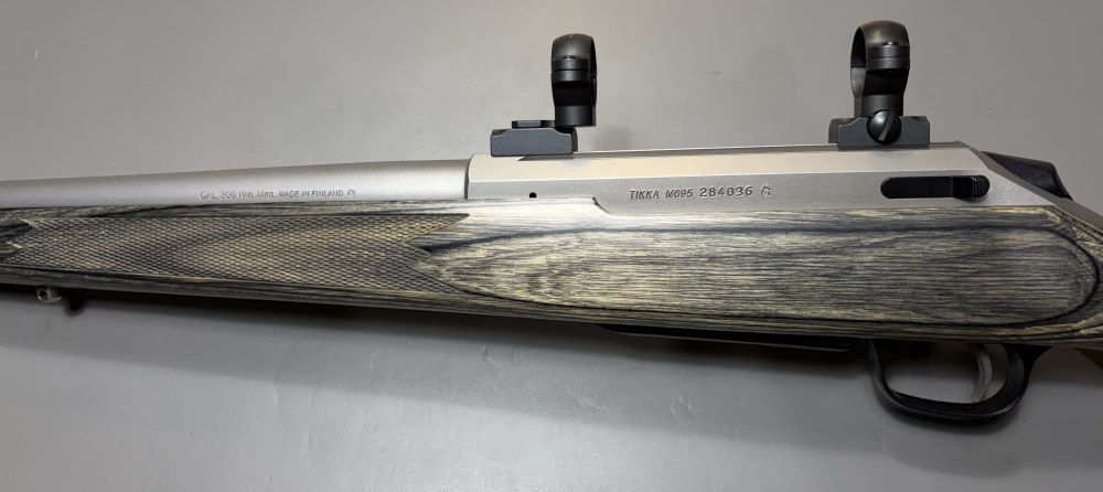 Tikka M695, 300 Win Mag, 24", Stainless & Laminate-img-6