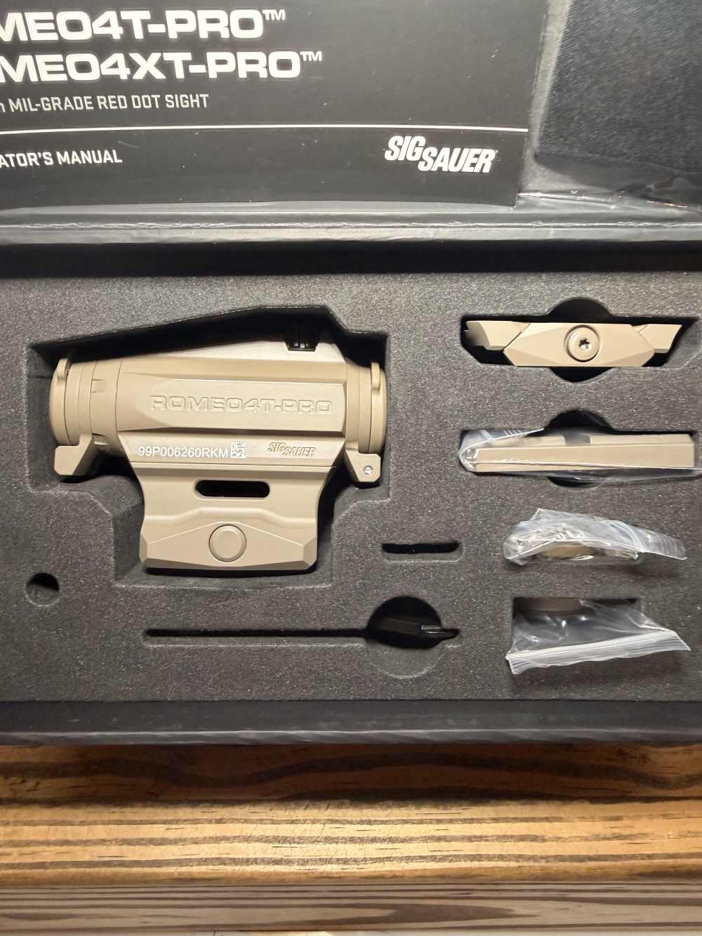 SIG ROMEO 4T PRO FDE RED DOT -img-1
