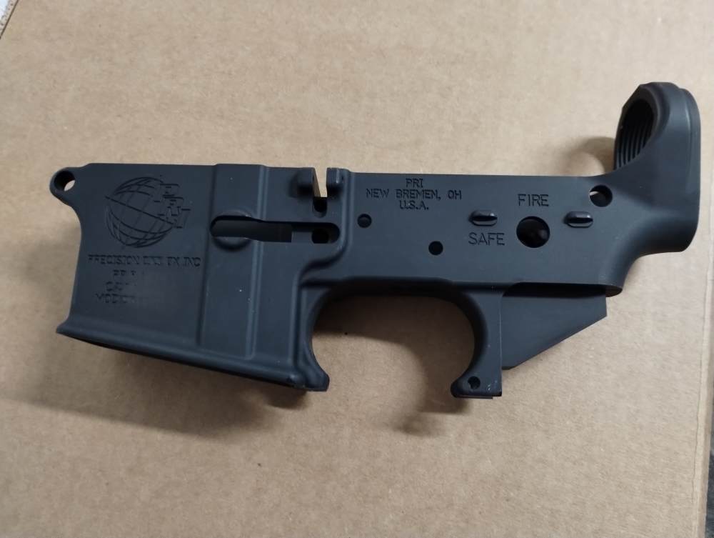 AR15 PRI Stripped lower receiver LOW SHELF M16 POCKET FRT READY-img-4